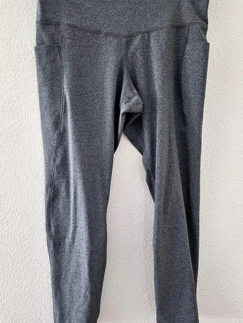 Members Mark High-Rise Ankle Legging Gray XL Like New